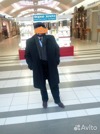 Пальто мужское демисезонное(классика)