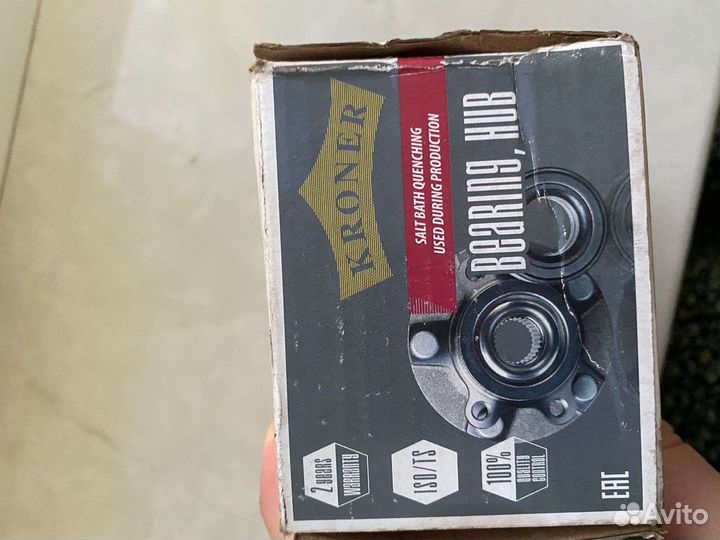 Ступичный подшипник на kia Рио или hyundai solaris