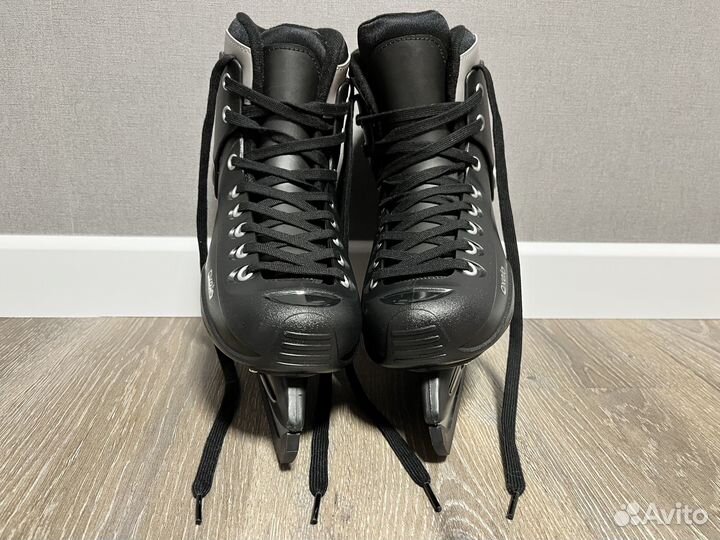 Коньки ледовые мужские черные oxelo