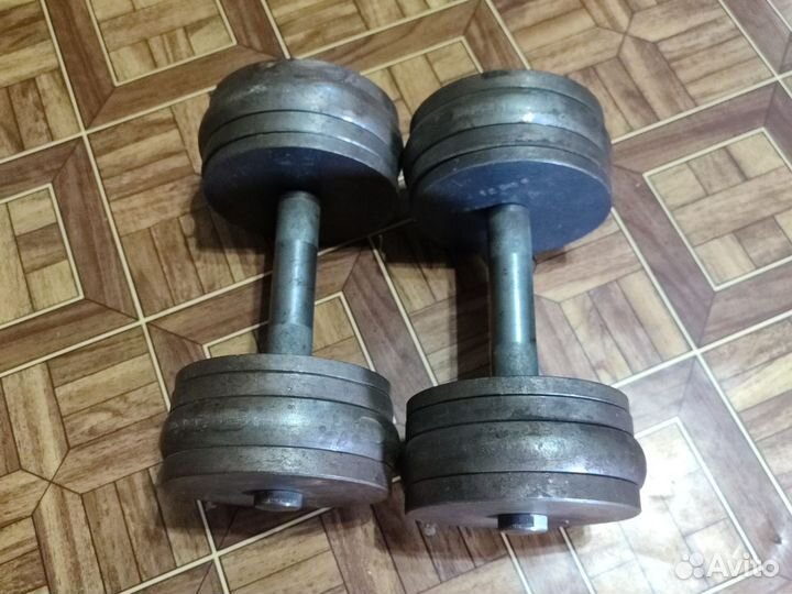 Гантели разборные бу