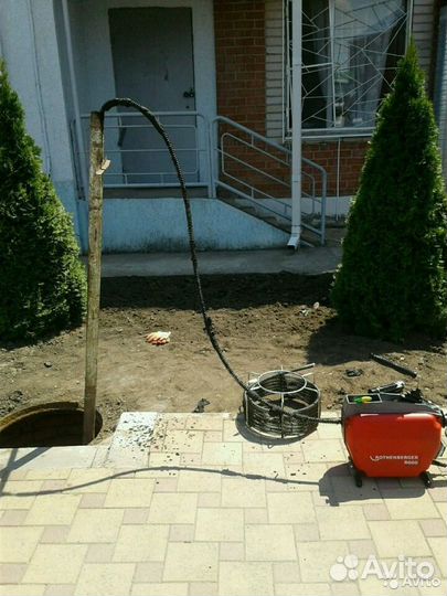 Устранение засоров. Видеодиагностика