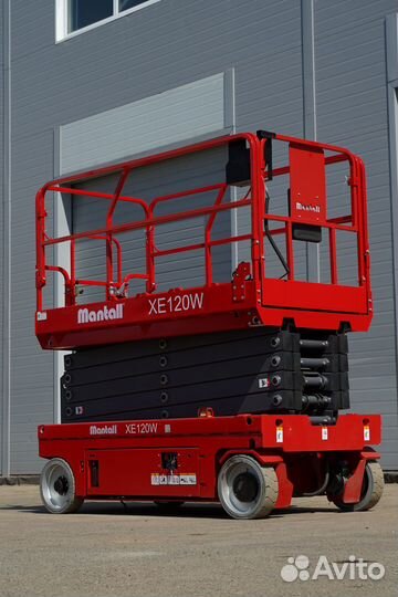Ножничный электрический подъемник Mantall XE-120W
