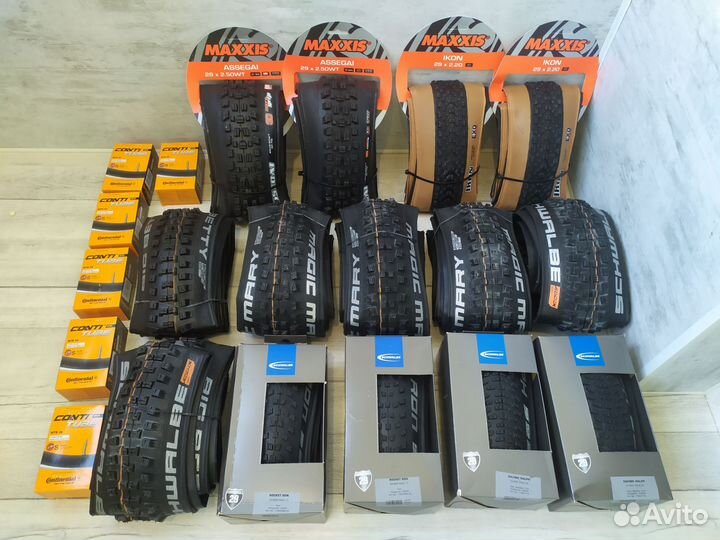 Велопокрышки schalbe и maxxis 29