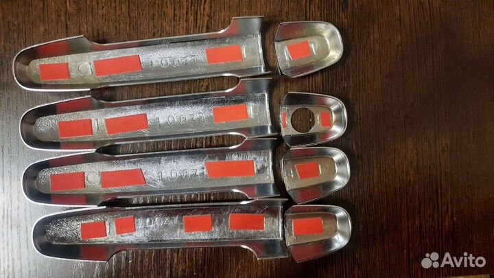 Комплект хром накладок на ручки Toyota