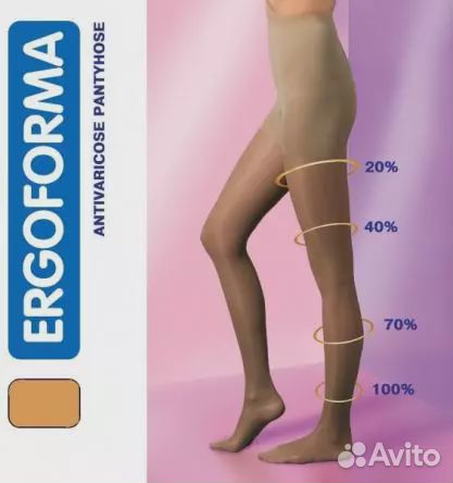 Колготки антиварикозные, 1 класс компрессии