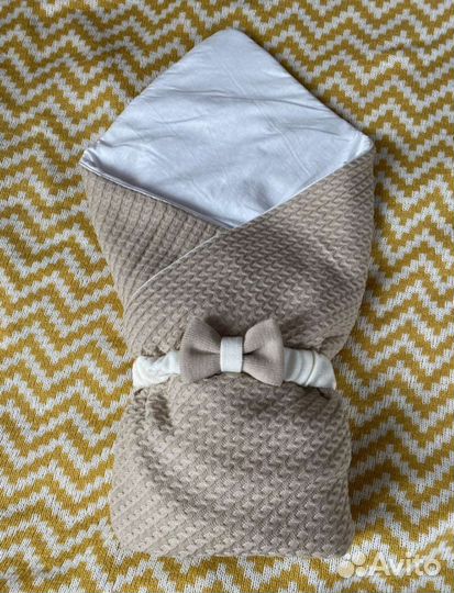Плед конверт детский Akella с шерстью мериноса