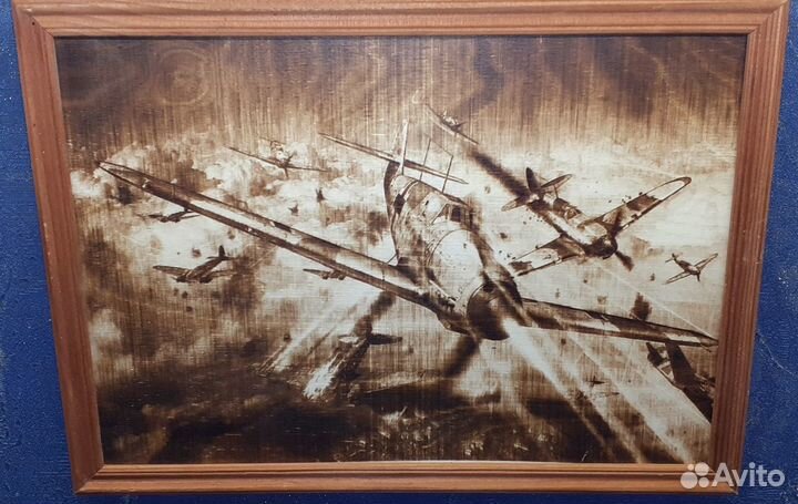 Выжигание портретов по вашим фото