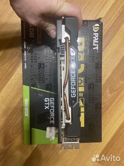 Видеокарта Palit 1660 Super 6Gb