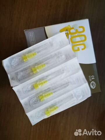 Иглы для мезотерапии 30g 4mm