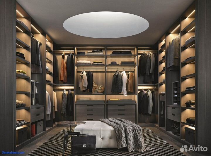 Гардеробные угловые