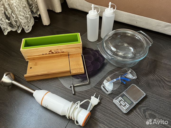 Набор для приготовления мыла с нуля