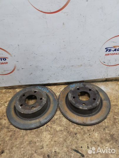 Диск тормозной задний Ford C-Max хетчбек 1.6 jqda