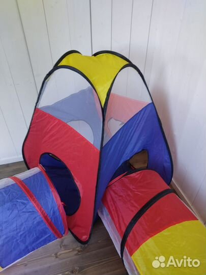 Детский игровой домик с трубой