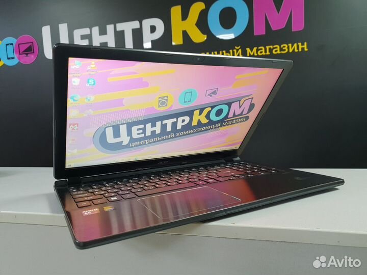 Ноутбук Acer A8-5557M\6GB+SSD 256GB+видеокарта