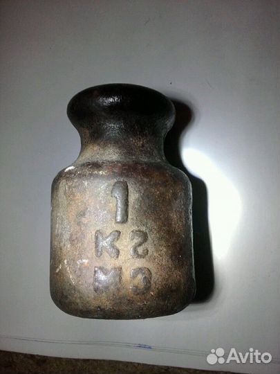 Гиря весовая / Весы ручные старинные