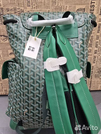 Рюкзак дорожный goyard Зеленый