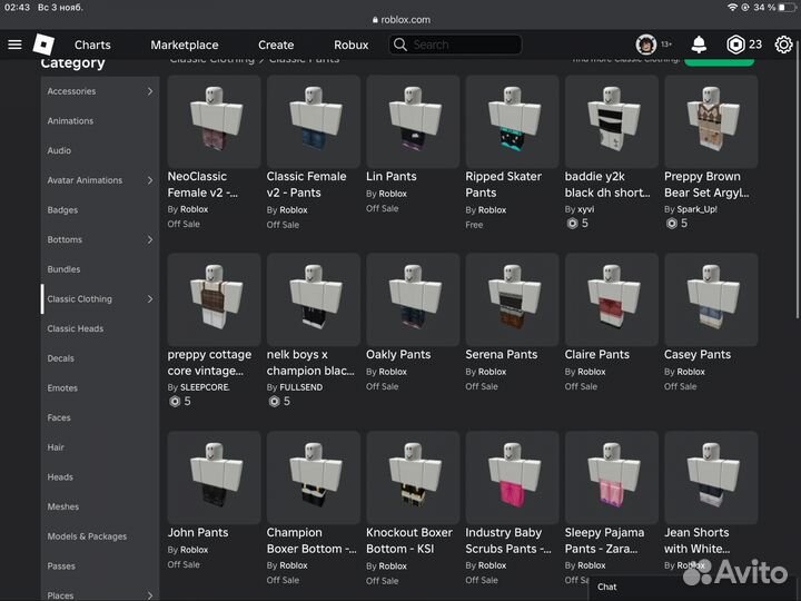 Фигурка в роблокс