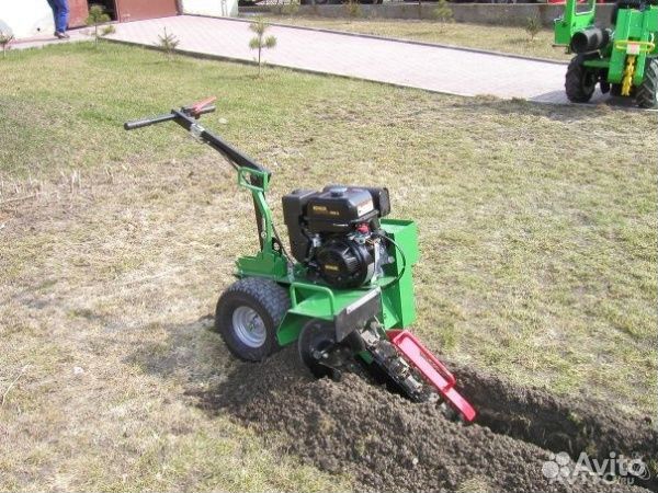 Услуги траншеекопателя