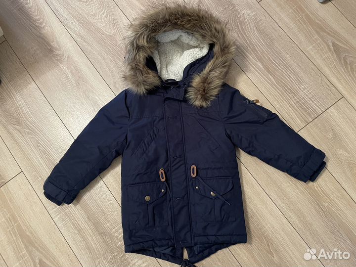 Куртка парка зимняя р.110-116