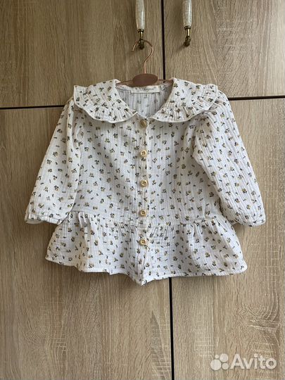 Рубашка детская 86-90 хлопок