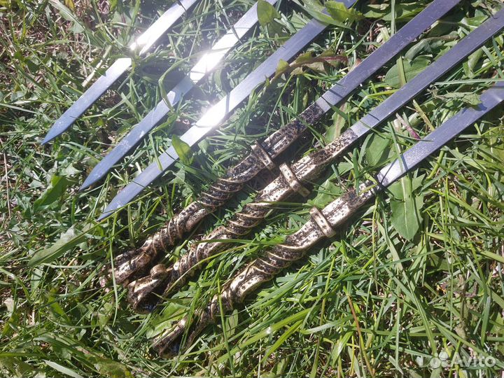 Шампура кованые (нержавейка пишевая)