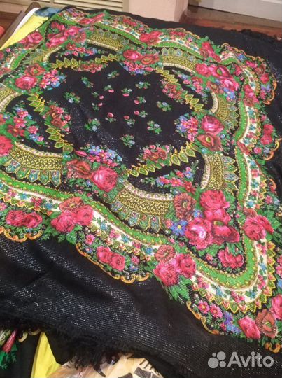 Платки павловопосадские СССР винтаж