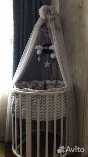 Детская кроватка трансформер 8 в 1