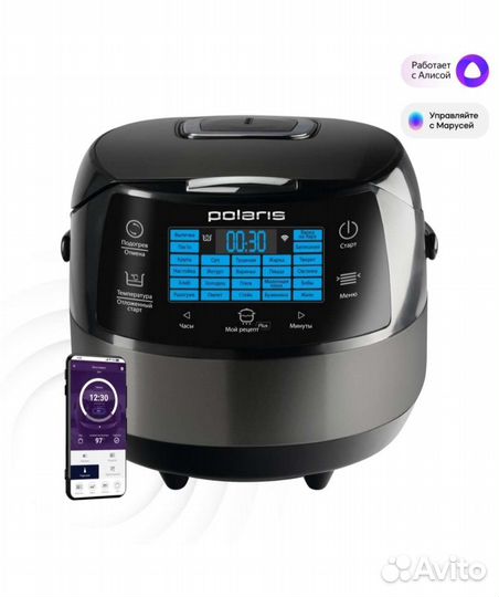 Мультиварка polaris PMC 5050 Wi-Fi IQ Home новая