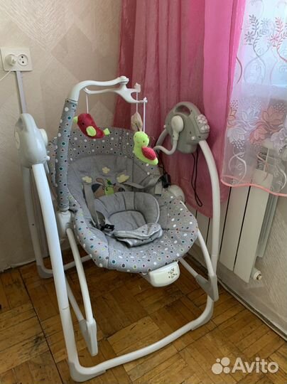 Детские электронные качели