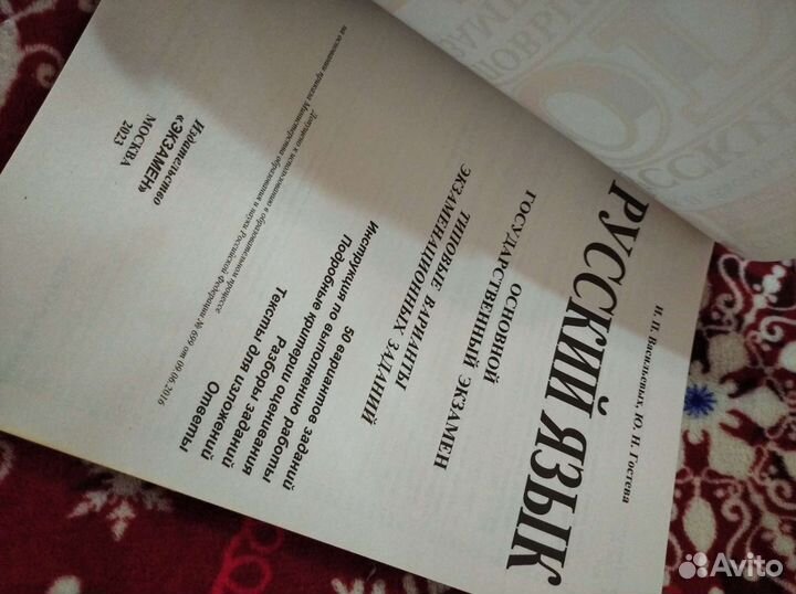 Русский язык огэ 2023