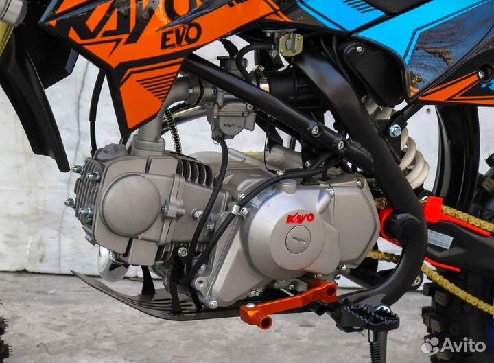 Мотоцикл kayo evolution YX140EM pitbike Витрина