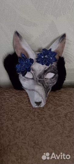 Маска для квадробики лиса