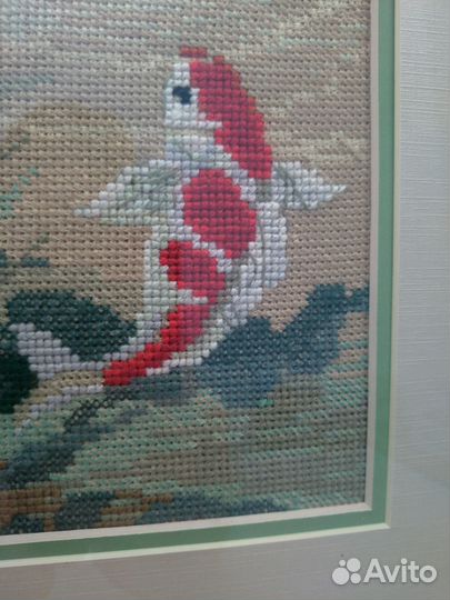 Картина вышитая крестом
