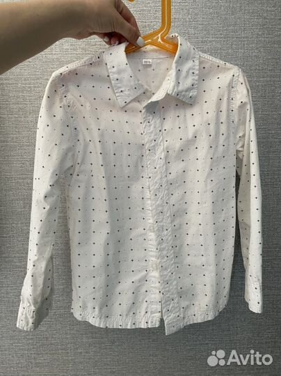 Рубашка для мальчика 110/116