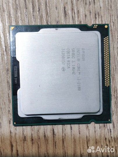 Процессор intel core i3 2100