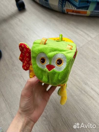 Развивающий кубик мягкий