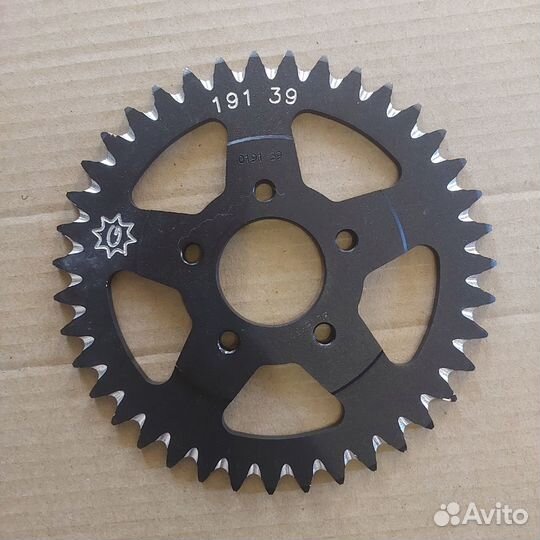 Задняя звезда 39 зуб. KTM 50 SX 2004-2013