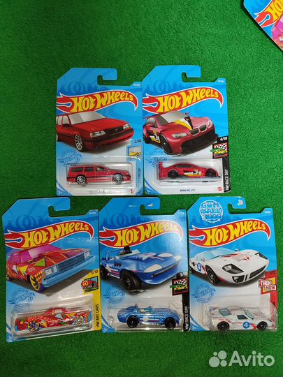 Hot wheels машинки bmw volvo