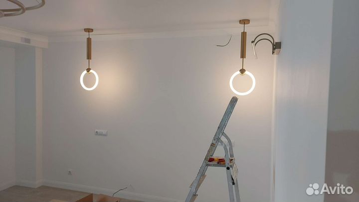 Штробление стен без пыли,подрозетники,эл. монтаж