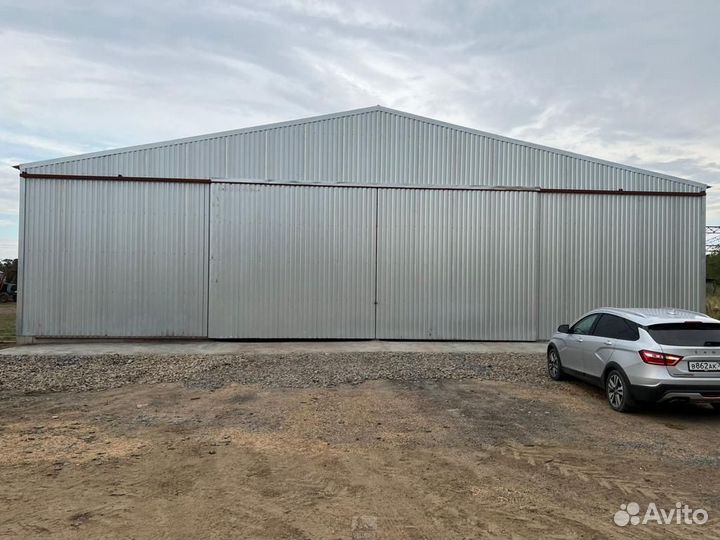 Возведение ангаров, навесов, складов