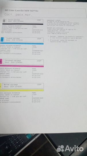 Цветной лазерный принтер мфу