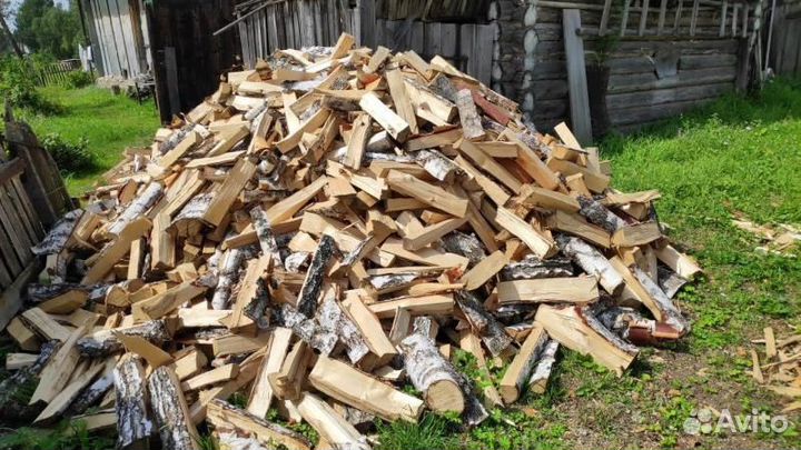 Дрова березовые колотые