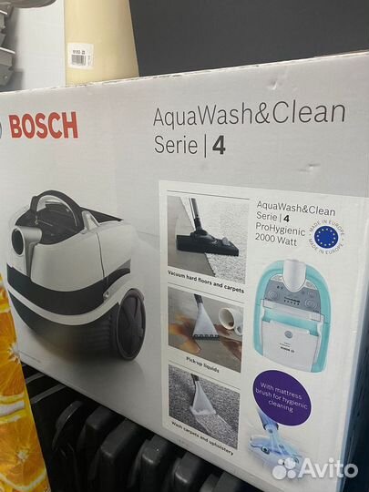 Моющий пылесос bosch