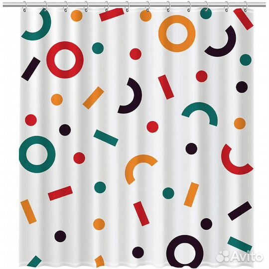 Шторка для ванны Fixsen Design Candy FX-2512 180х