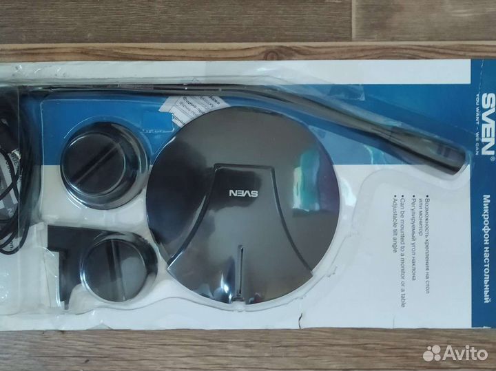 Микрофон настольный sven