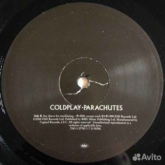 Виниловая пластинка Coldplay Parachutes (180 Gram)