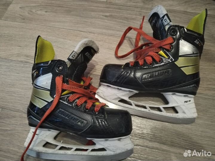 Коньки хоккейные bauer supreme 3S размер yth 12