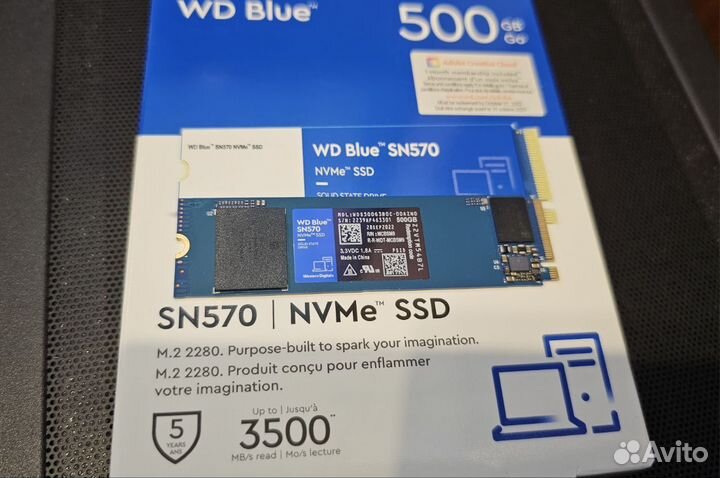 Ssd диск WD blue 500gb