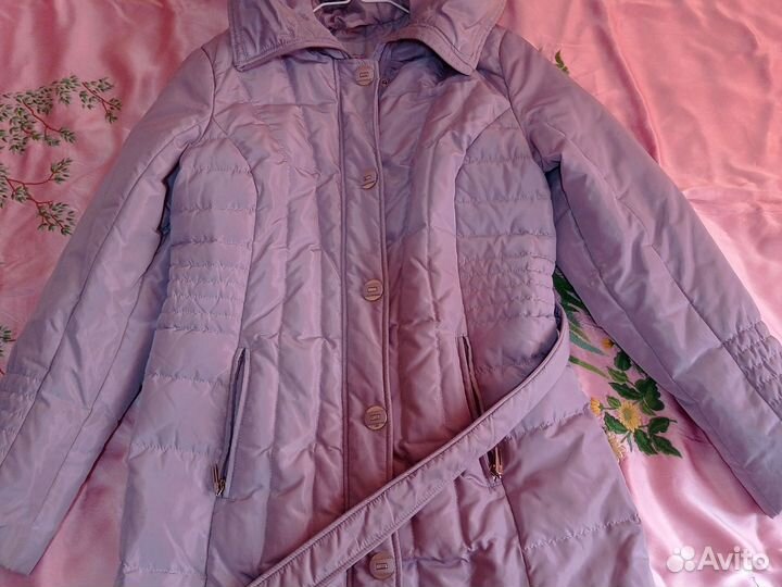 Пуховик женский 48 50 длинный
