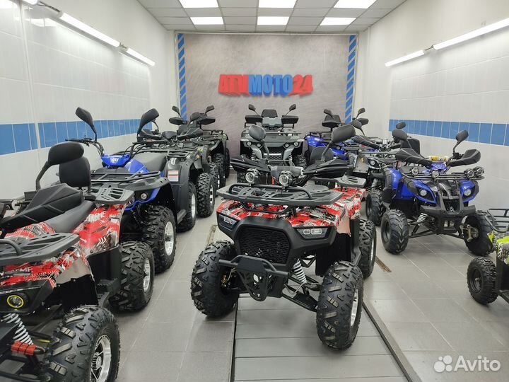 Квадроцикл Hummer 150 BIG (Red) + MP3 плеер